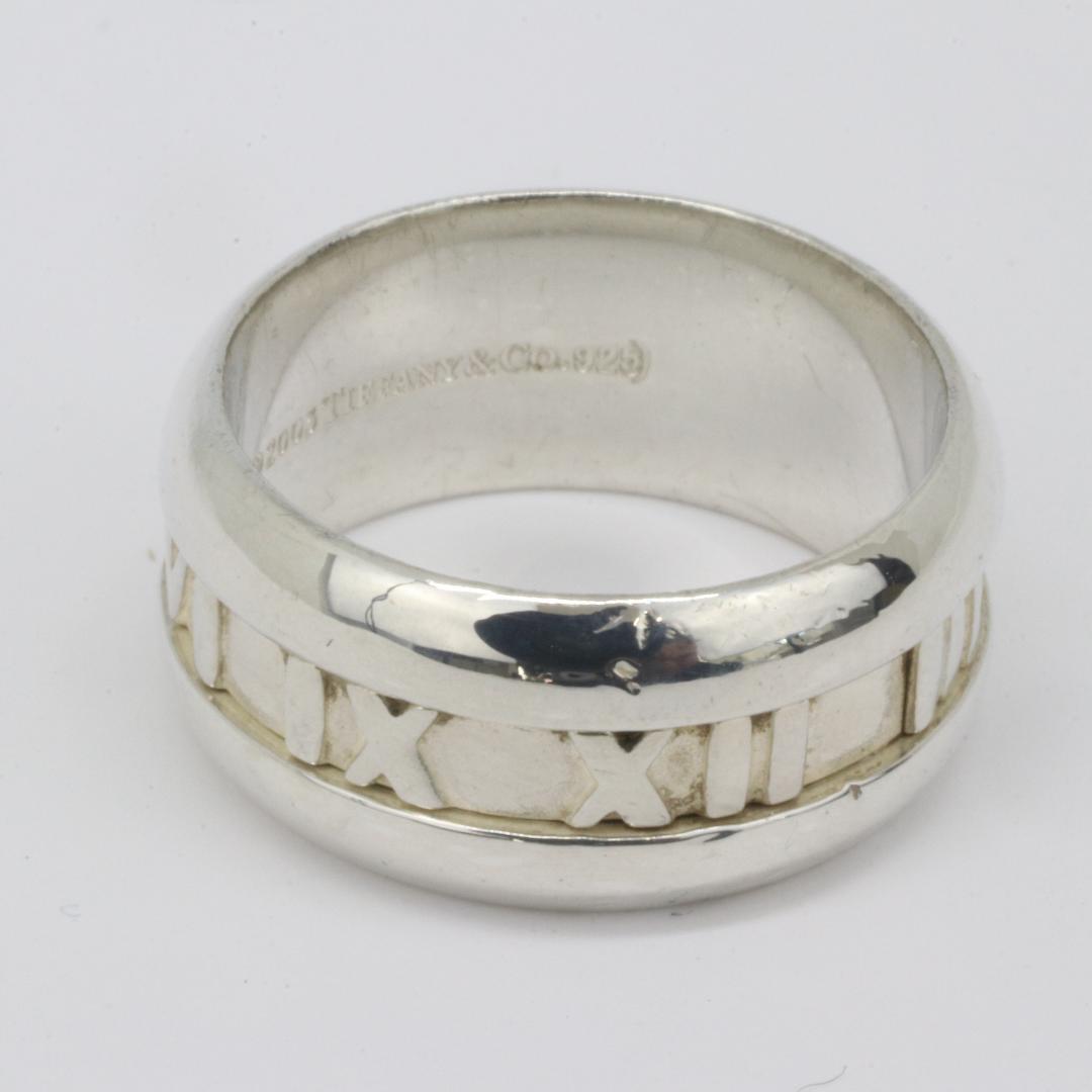 Tiffany & Co. ティファニー アトラス シルバー リング #15
