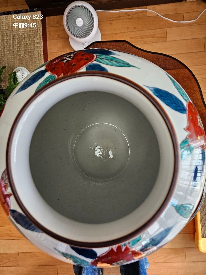 有田焼の大壺