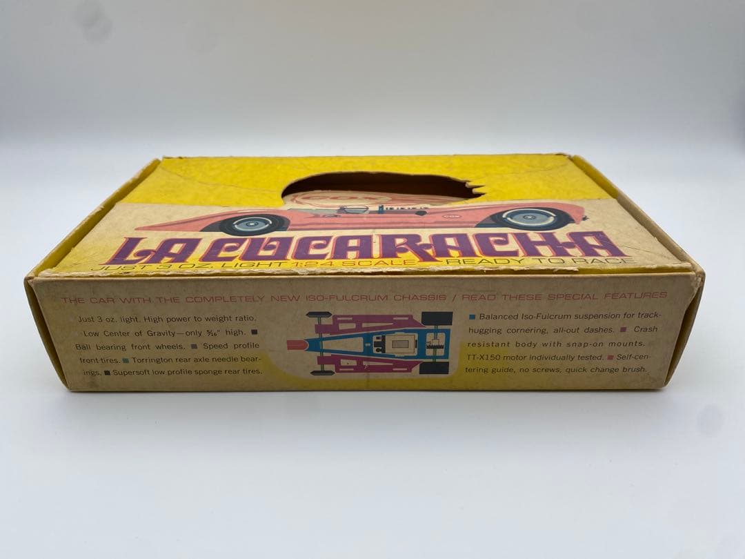 COX LA CUCARACHA 1/24 スロットカー 箱付き レア 当時物