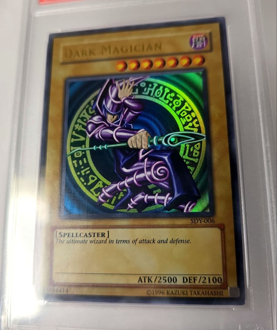 【鑑定品 PSA10】世界6枚　ブラックマジシャン　旧アジア版　SDY-006