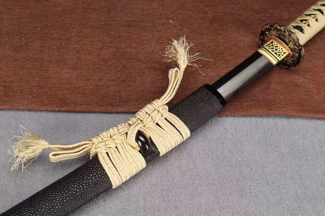 流雲 武蔵 稽古 高級本格居合刀 日本刀 武具 舞踊刀 古兵器 太刀