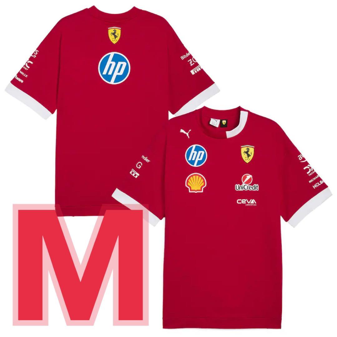 スクーデリア フェラーリ 2025 ドライバー オーバーサイズ T シャツ
