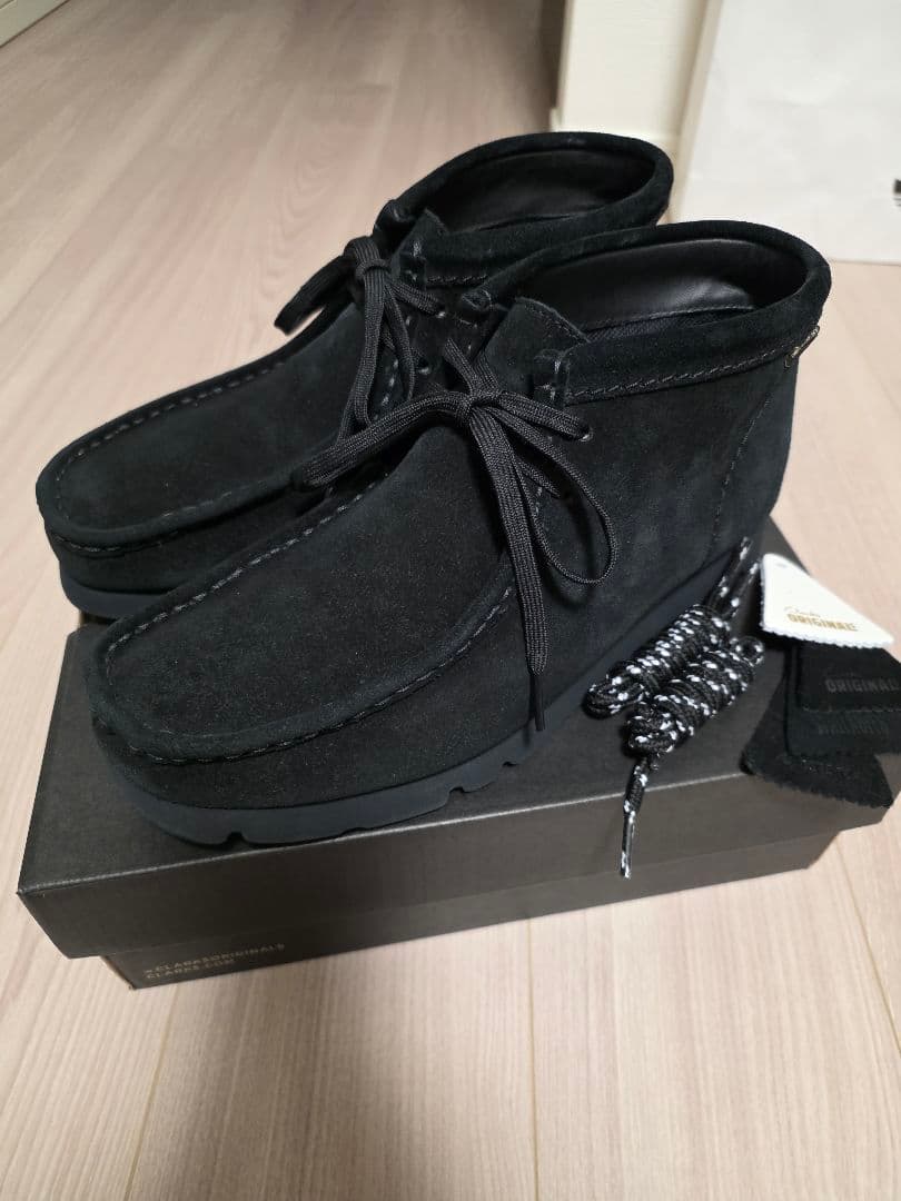 clarks ワラビー GORE-TEX UK7.5 26〜27cm ブラック
