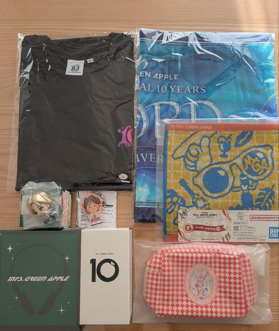 【セール中！】Mrs.GREEN APPLE 10周年記念グッズセット