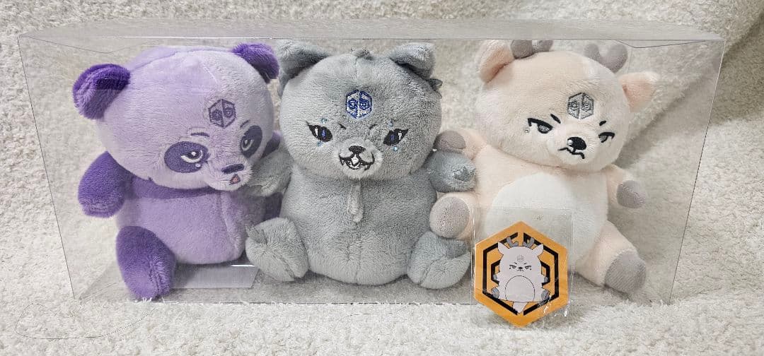 【あやか】女王蜂 qb BEAST ぬいぐるみ FC限定ステッカー付き