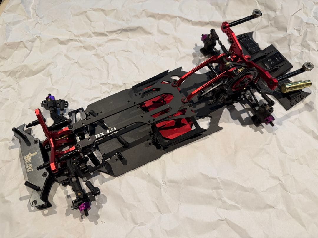 RC-ART JAGER RX-12J イェーガーハイエンドシャーシ中古品