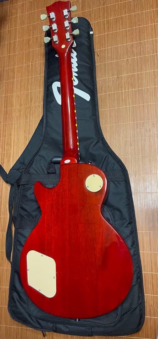 美品 エレキギター オレンジグラデーション