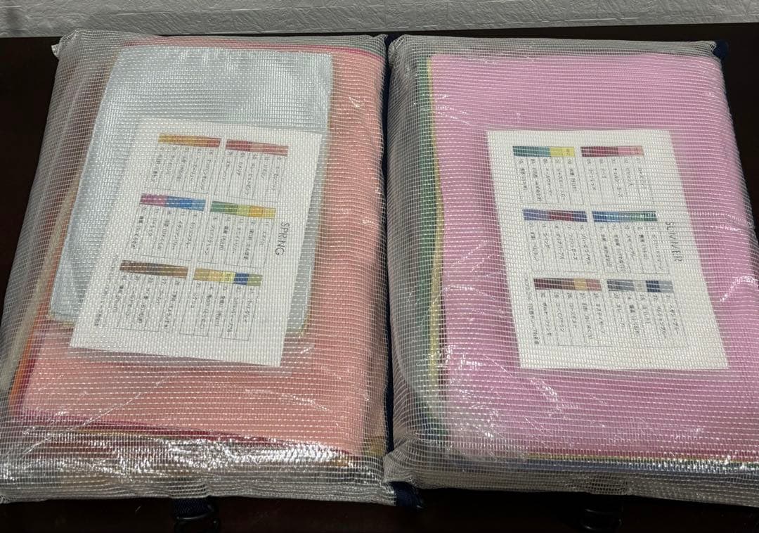 【色名付き】パーソナルカラードレープ120色【縁縫製済のプロ仕様】