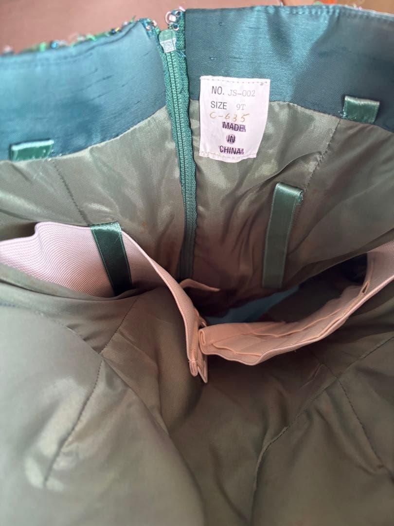 よ*し様 ウェディングドレス　カラードレス　演奏会　ナイトドレスAライングリーン