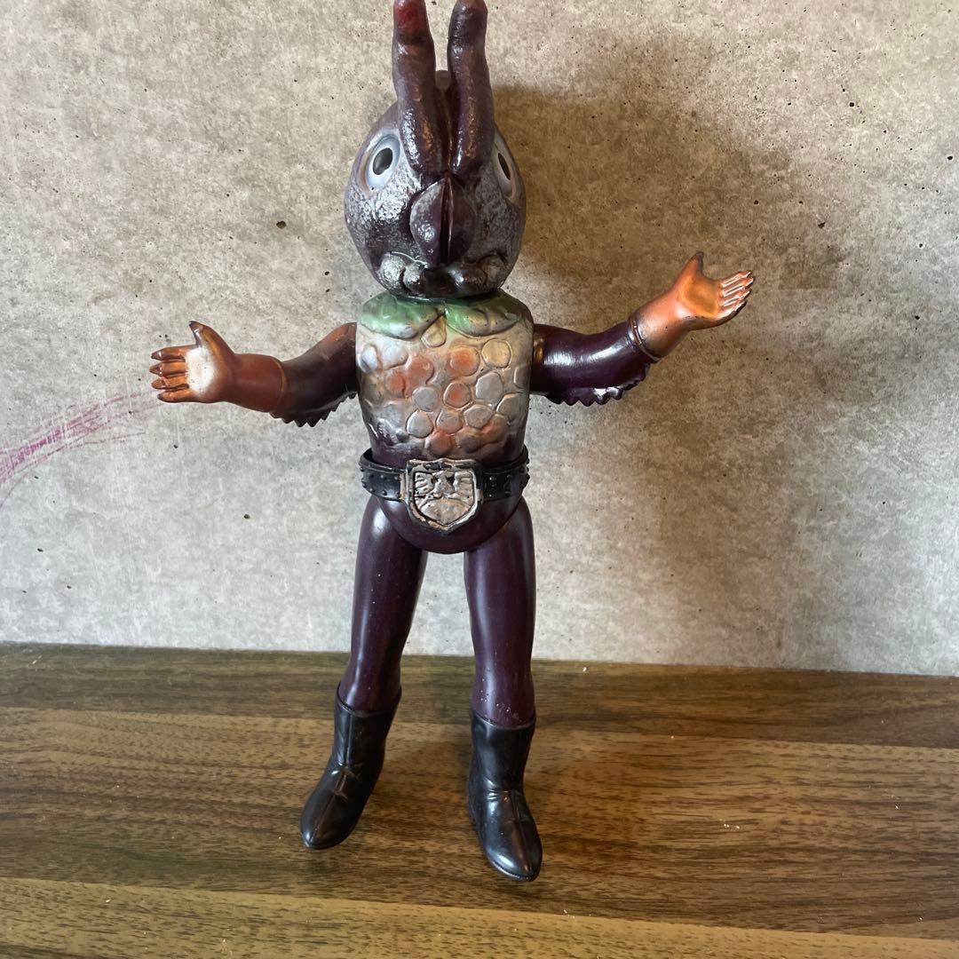 当時物　仮面ライダー怪人　アリキメデス　ソフビ ベルト長靴あり