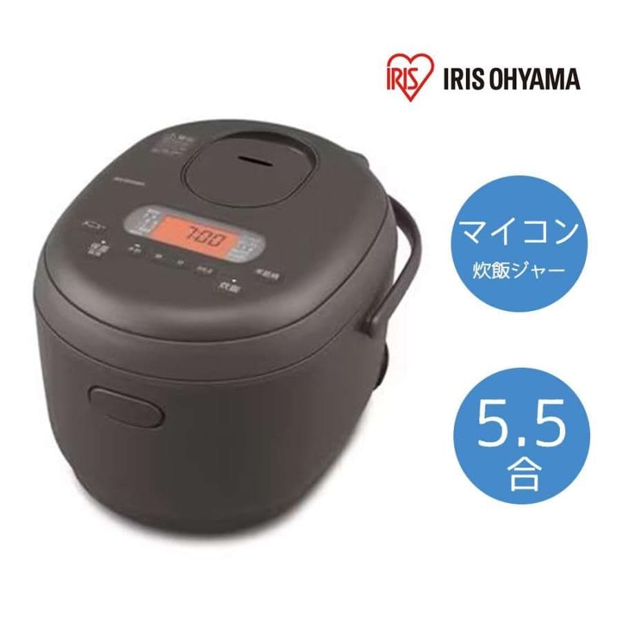 アイリスオーヤマ RC-MDA50-B 炊飯器 ブラック