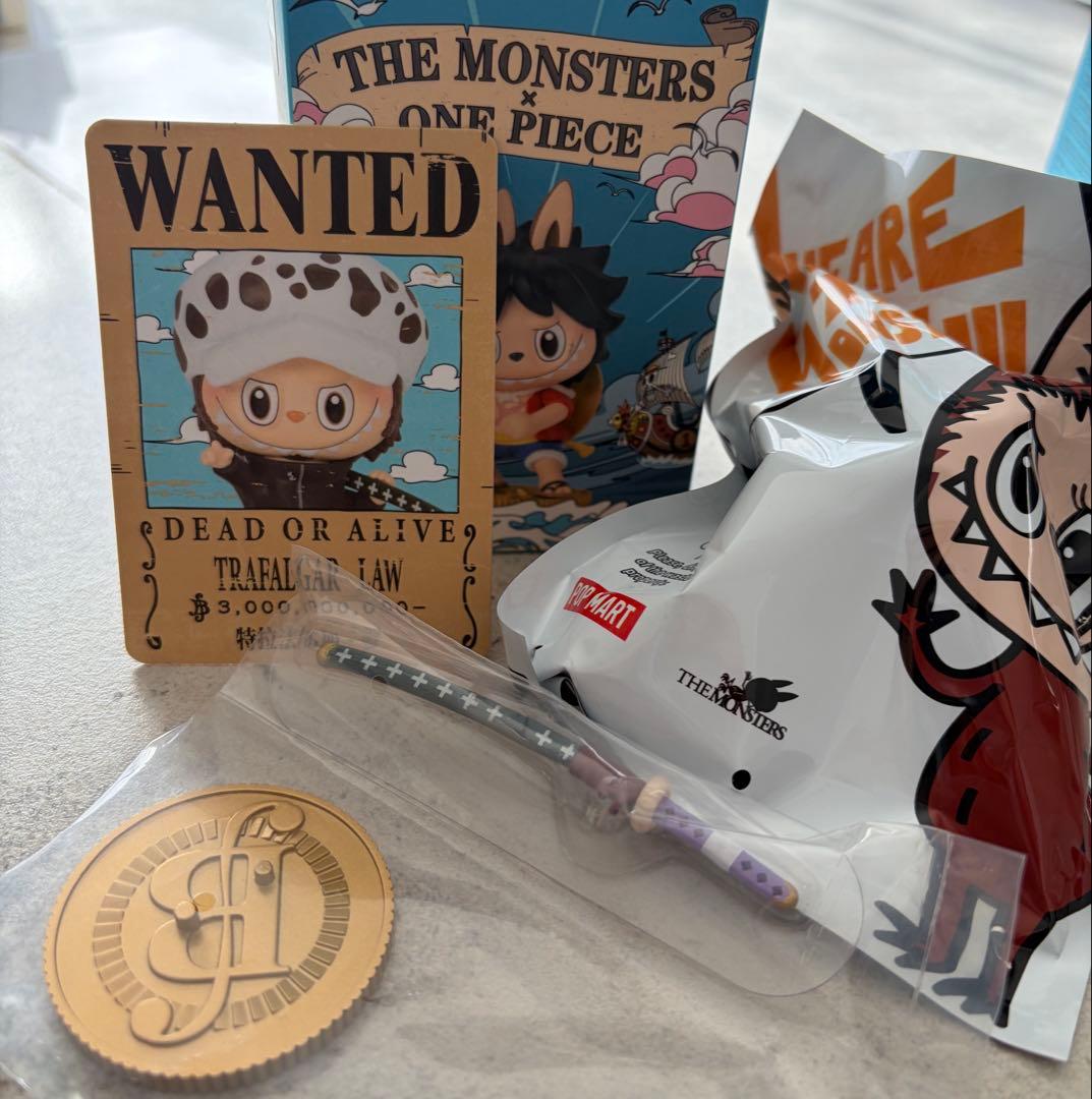THE MONSTERS x ONE PIECE ラブブ 4個セット