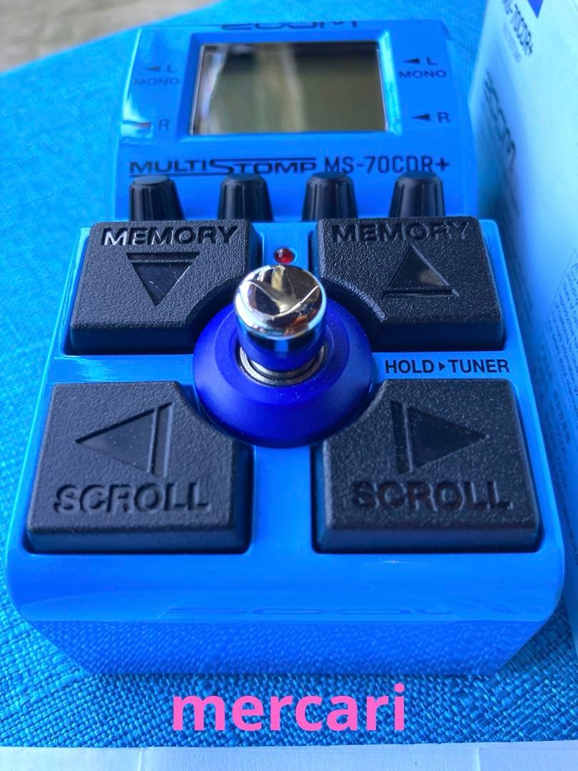 ZOOM MS-70CDR+ MultiStomp空間系マルチエフェクター 美品