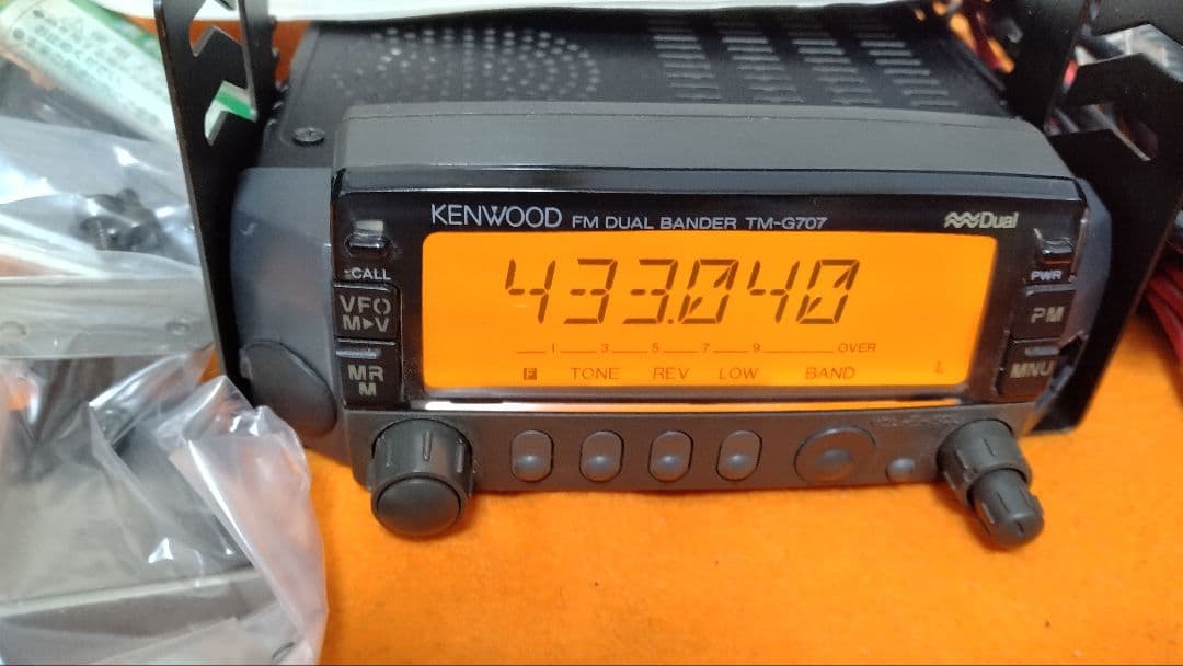 KENWOODディユアルバンドTM-707S 付属品あり…動作品
