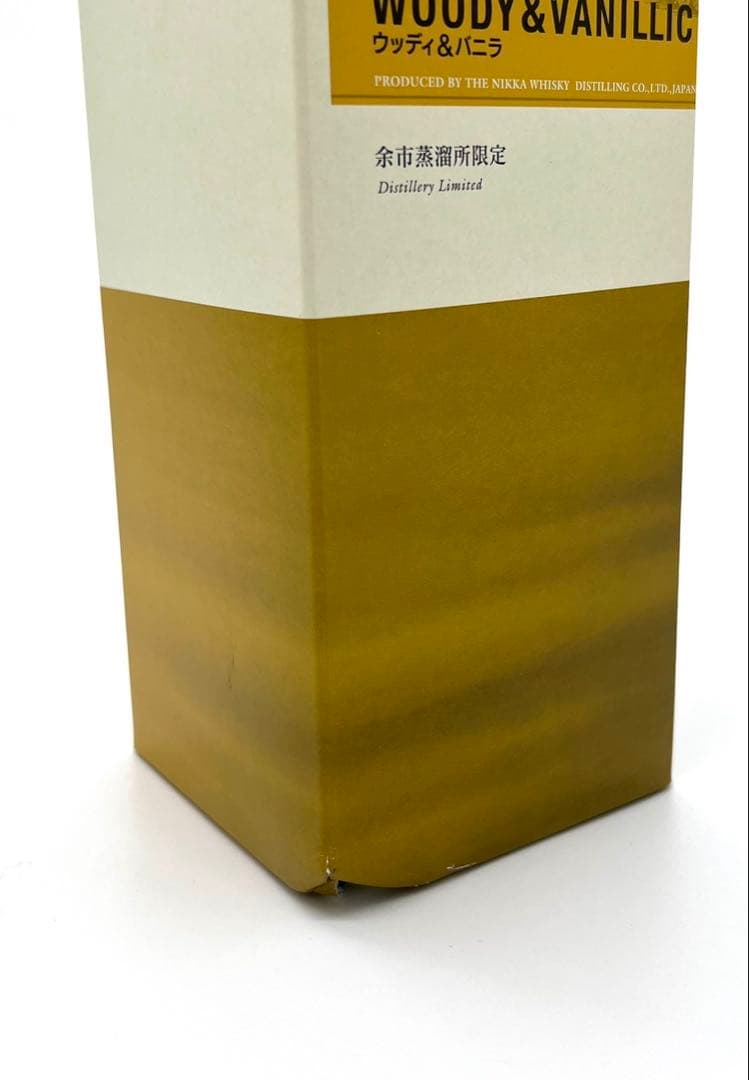 【未開栓・箱付】NIKKA 余市 ウッディ＆バニラ 500ml 4本セット