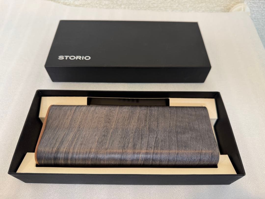 ストーリオ avanwood 万年筆ケース3本挿し 黒染め