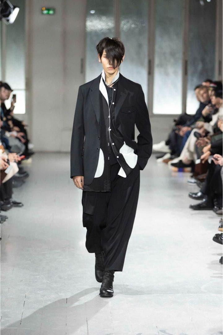 Yohji Yamamoto 23aw 腰巻きドレープパンツ