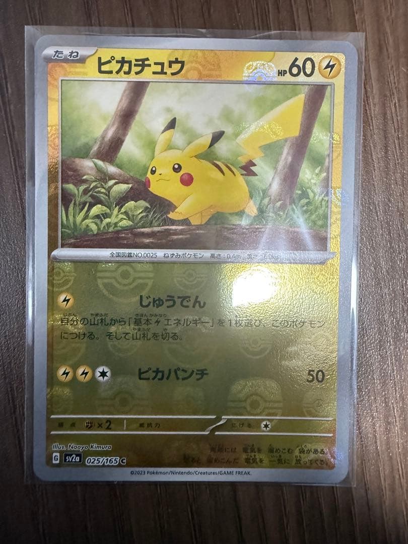 ピカチュウ　マスターボールミラー　151