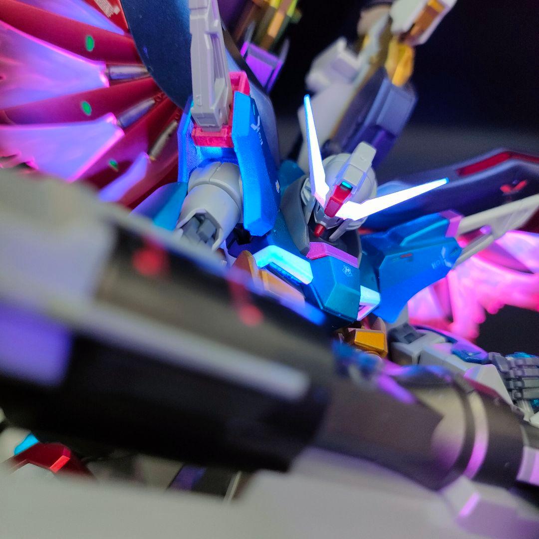 デスティニーガンダムspecⅡ　ゼウスシルエットゴースト　ガンプラ 塗装完成品