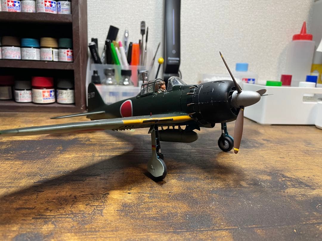 【s】ハセガワ 1/32零戦52型完成品