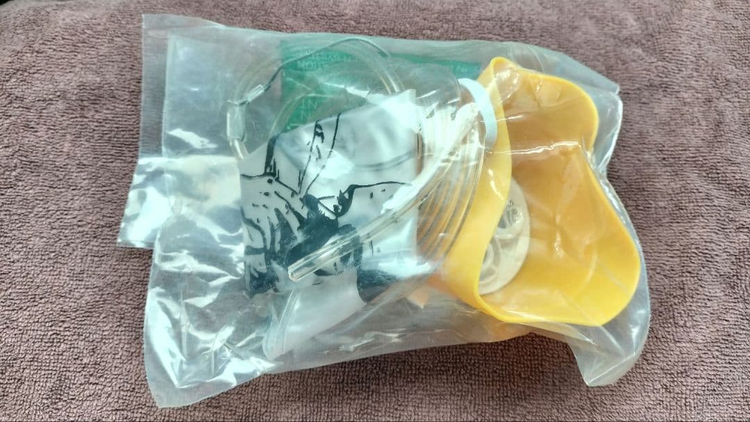 飛行機　酸素マスク　ジャンク品