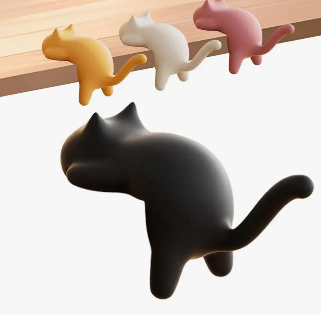 猫のポータブルハンギング　バックシャン猫のフック