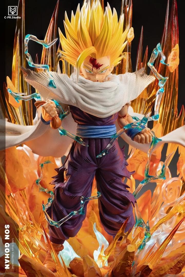 ドラゴンボール 超サイヤ人2 悟飯 ガレージキット フィギュア 1/6スケール