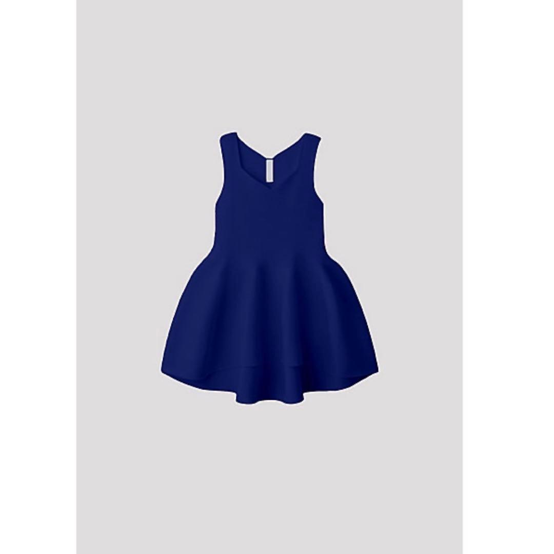 トップス CFCL POTTERY SLEEVELESS TOP #087 BLUE