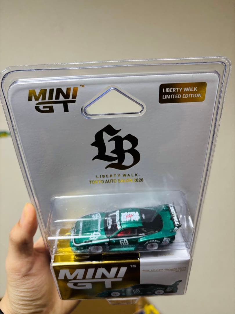 48台 MINI GT 日産 180sx LBWK 東京オートサロン 限定