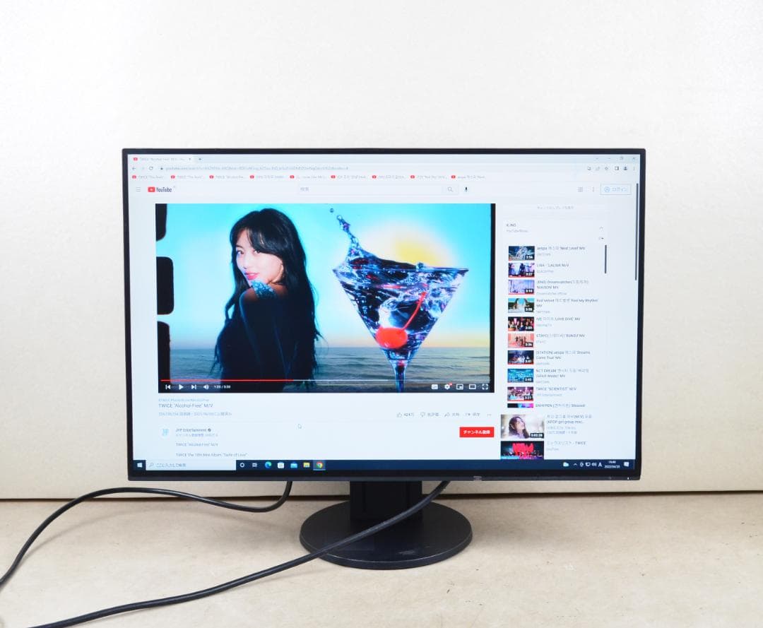 追加購入分　2台　EIZO　EV2456　24型　WUXGA　HDMI　IPS