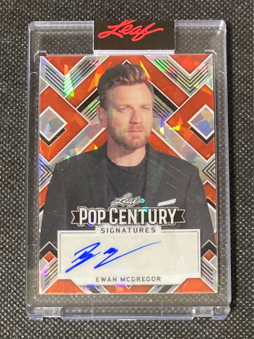 EWAN MCGREGOR ユアン・マクレガー サイン LEAF L