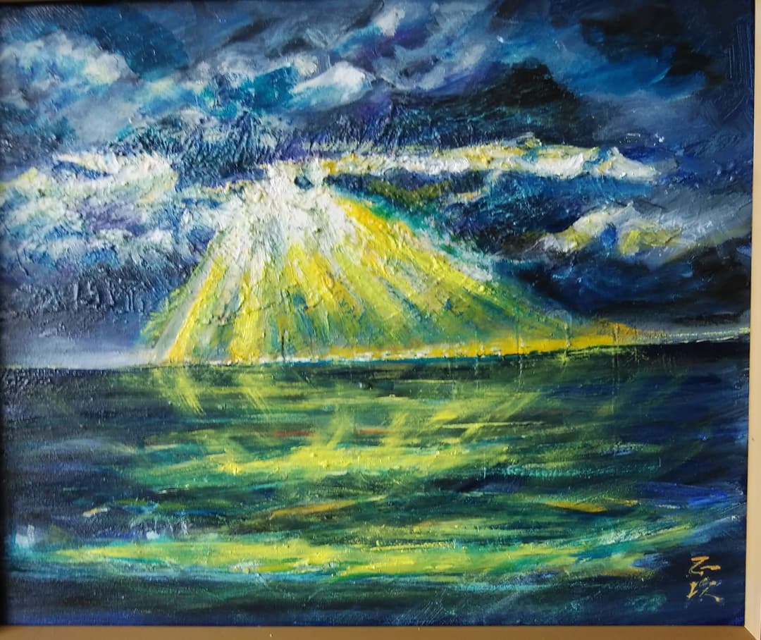 #絵画 #油絵 #風景画