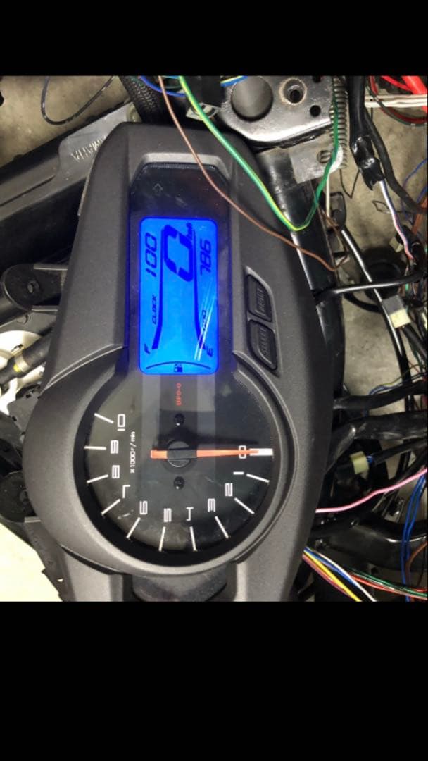 シグナスX 4型　後期　メーター