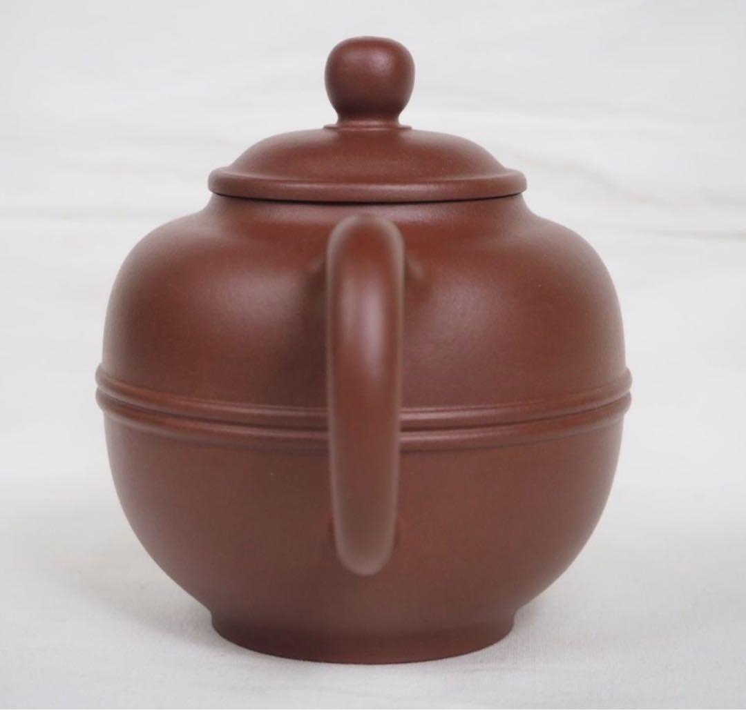 送料無料　高級工芸美術師劉錫芬造　紫砂壺/急須/茶注　未使用　共箱　煎茶道具