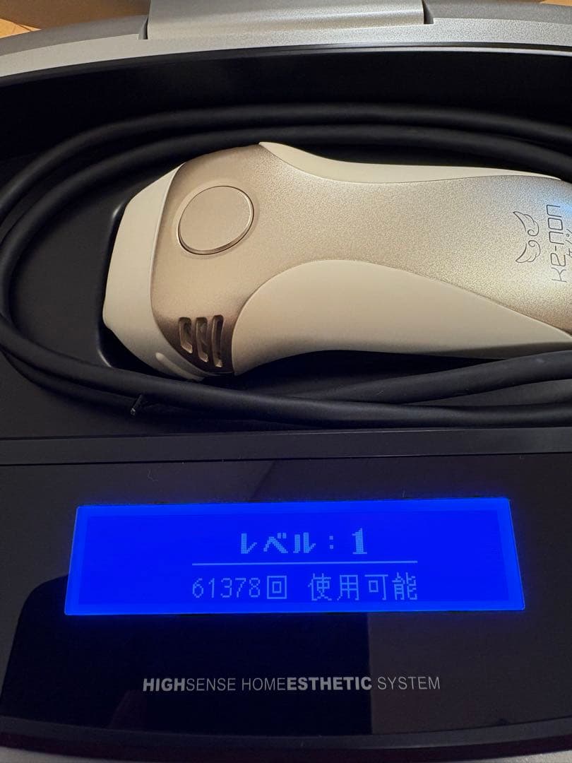 【Ke-non】ケノン脱毛機 Ver.6.3 カートリッジ 4つ付き