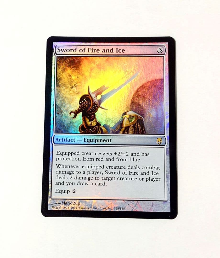 MTG 火と氷の剣 FOIL 英語版 初版 ダークスティール