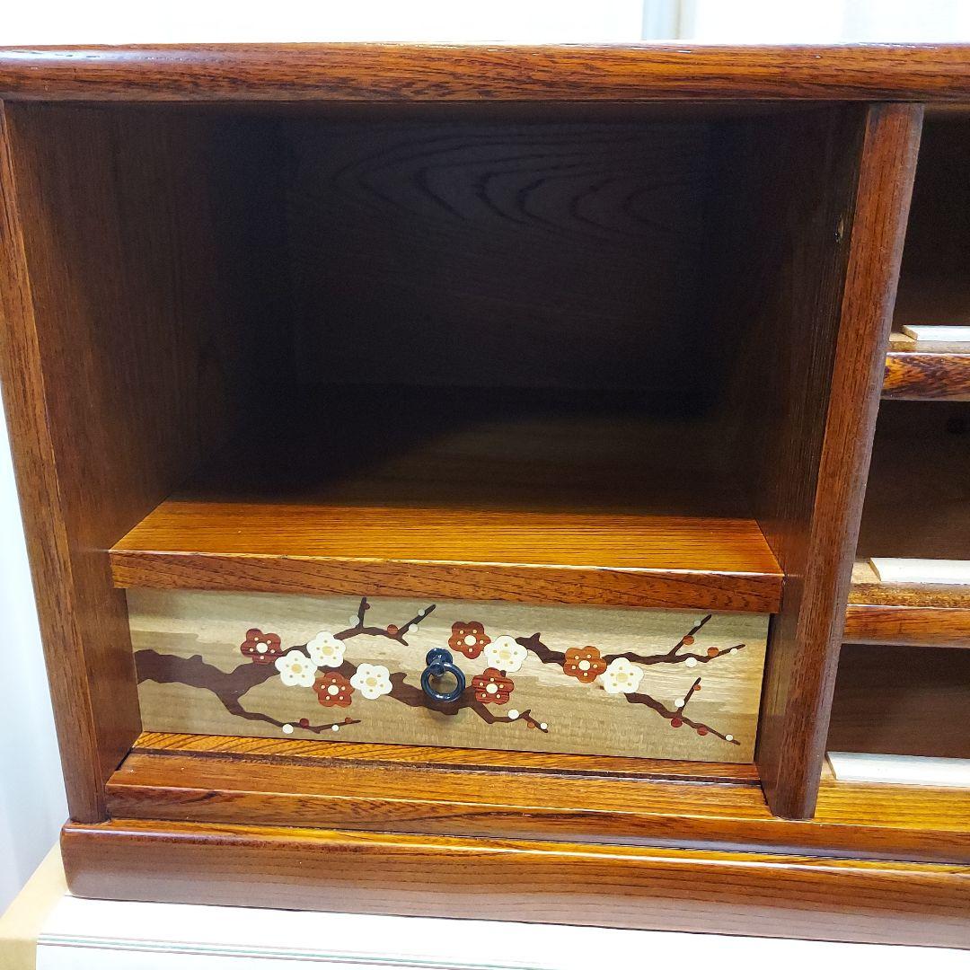 新品未使用　浜松屋　箱根寄木細工　引き出し　伝統工芸品　箱根けんどんタンス