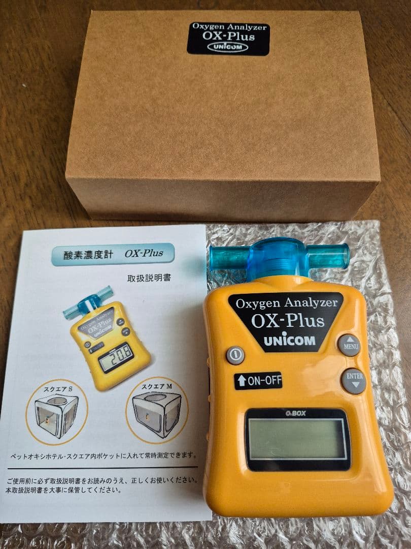 ෆ⃛ ひより ෆ⃛　ユニコム酸素濃度測定器