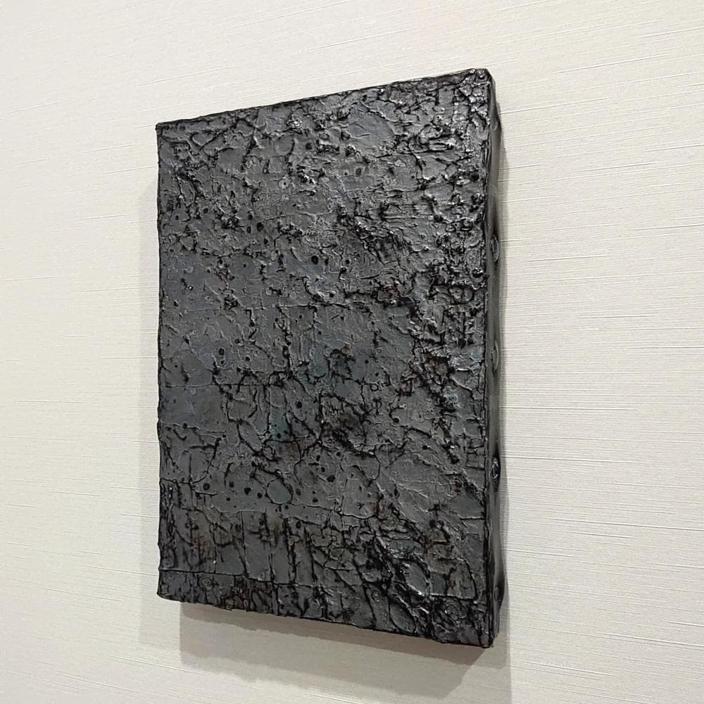 内野隆文　絵画　SM（サムホール）抽象画　現代美術　アート作品　キャンバス
