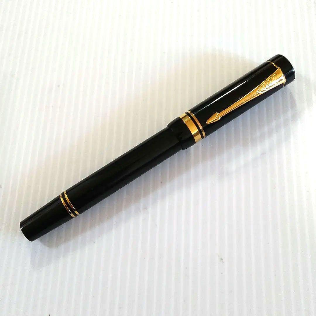 【ほぼ未使用】PARKER DUOFOLD 万年筆　18K　1990年代