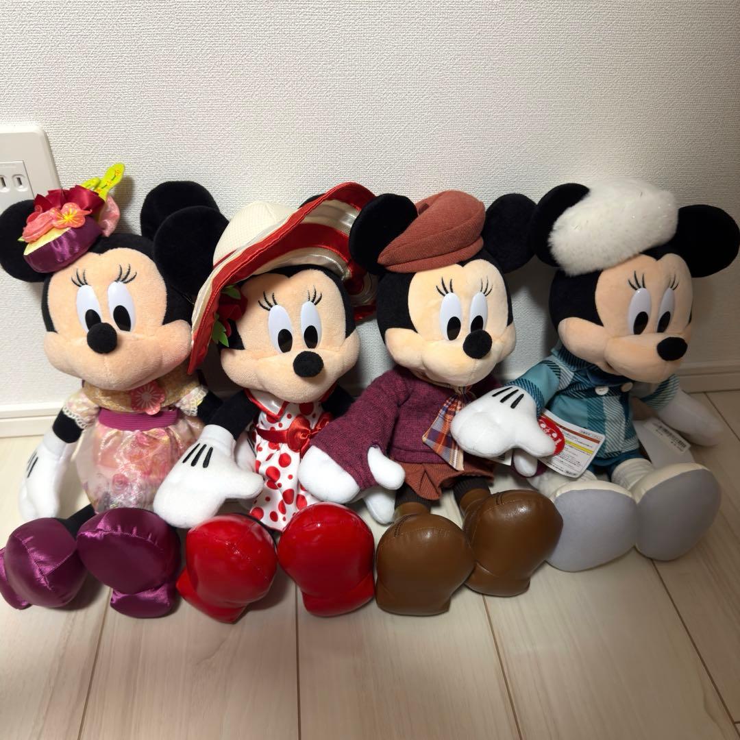 値下げ中))ミニーのスタイルスタジオ　ぬいぐるみ　4種