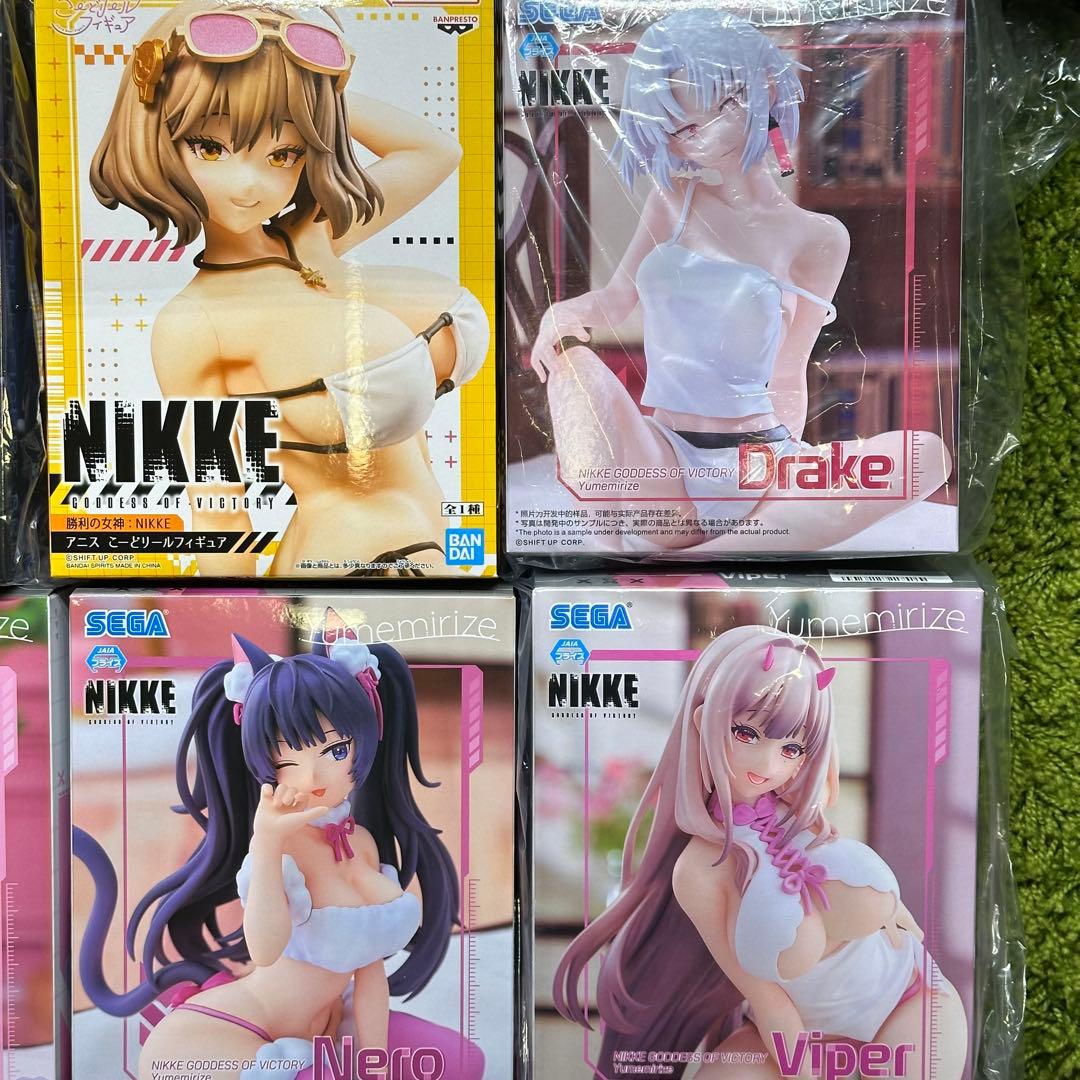 NIKKE プライズ フィギュア まとめ売り モダニア　アニス　ドロシー