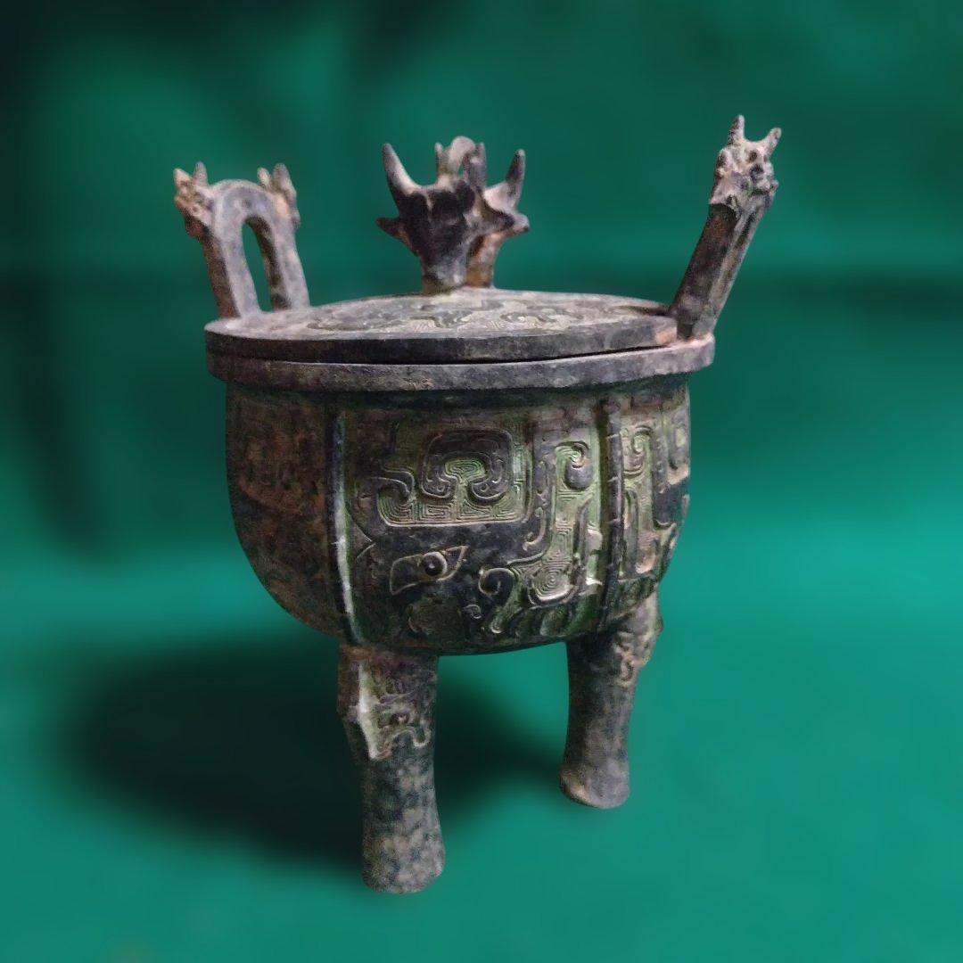 祭器　銅製　中国　珍品