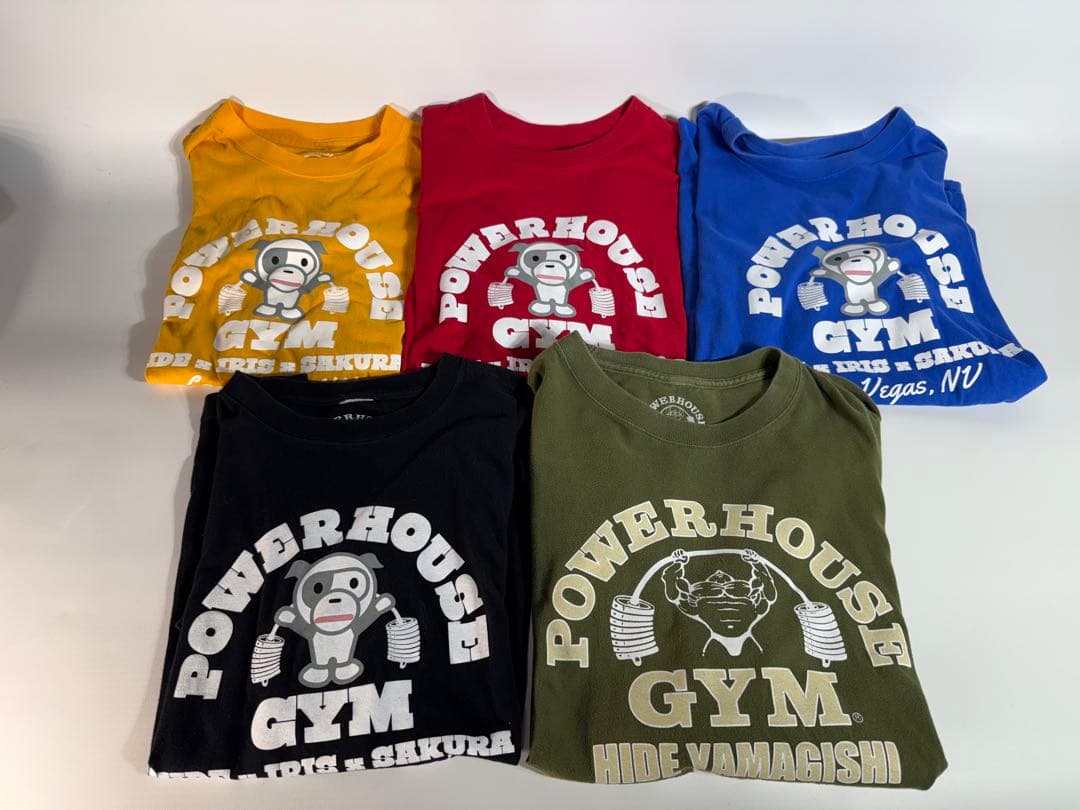 パワーハウスジム　Tシャツ　5枚セット