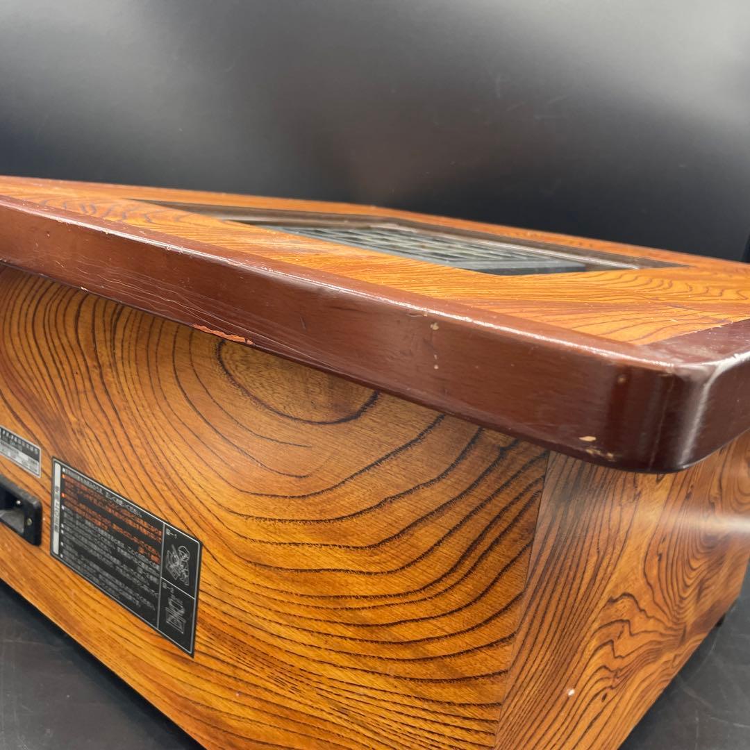 national ナショナル 電気火鉢 DH-10 昭和レトロ　木目調