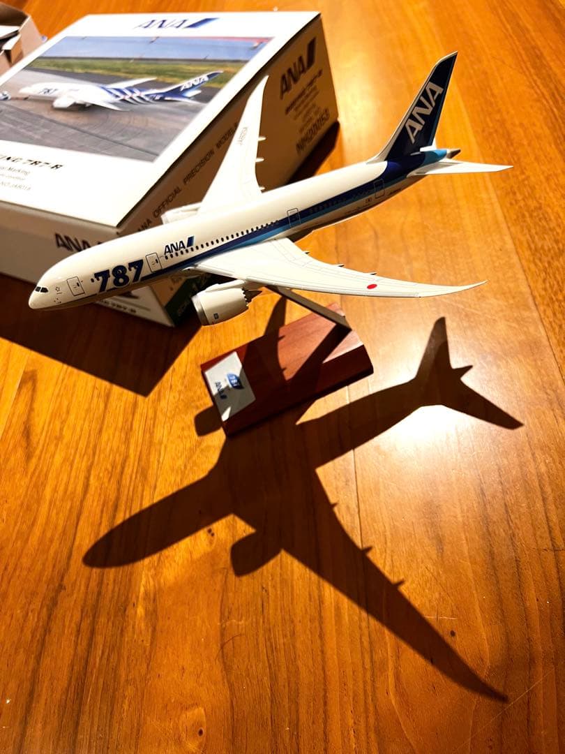 ANA boeing 787 8 1/200 プラモデル　テディベア　全日空 熊