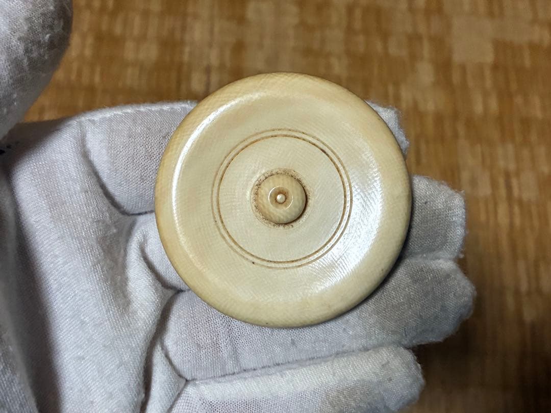 茶道具セット 金色と茶色 仕覆 茶入 木箱入