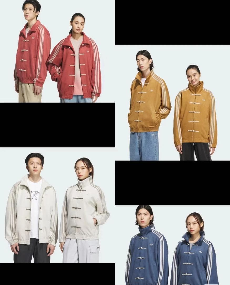 新品 アディダス 中国限定 蛇年トラックジャケット ホワイト サイズ L