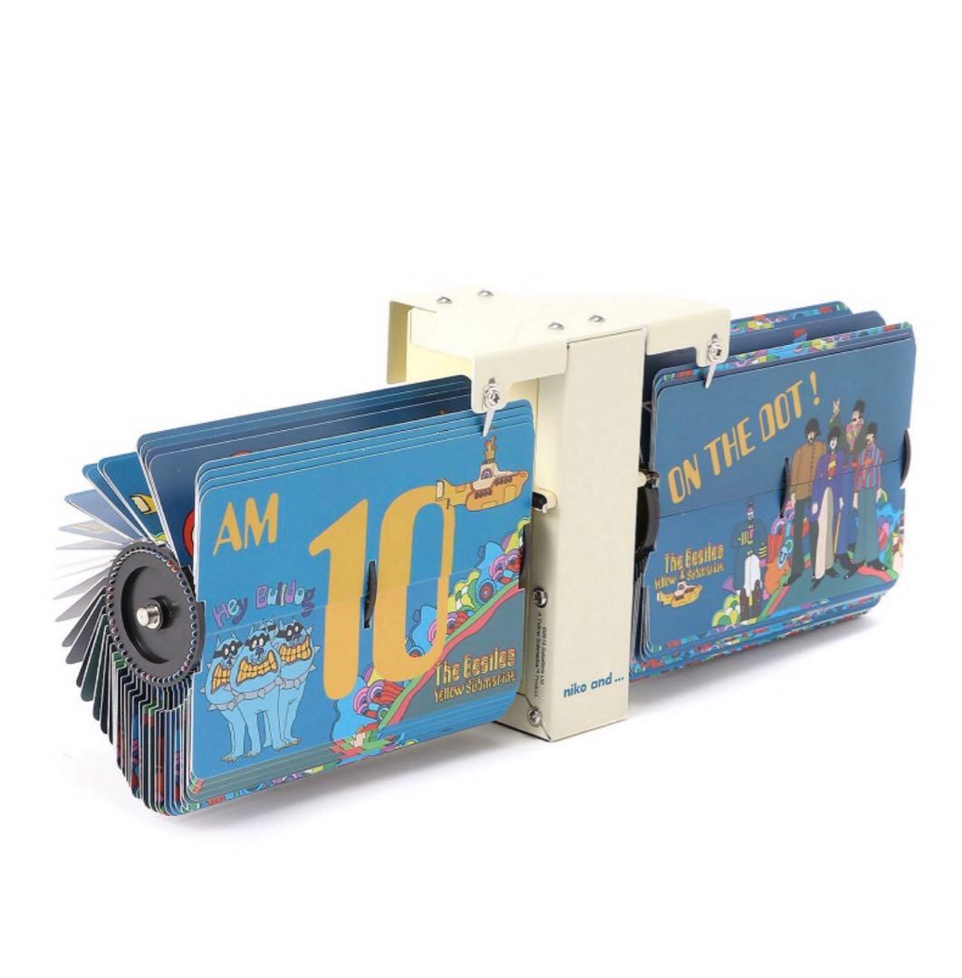 ビートルズ　パタパタクロック　貴重　かっこいい　イエローサブマリン　時計　限定