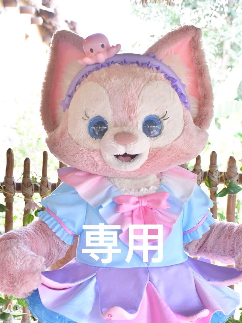 お顔厳選　上海ディズニー　リラックス　クッキーアンSSぬいぐるみ9840